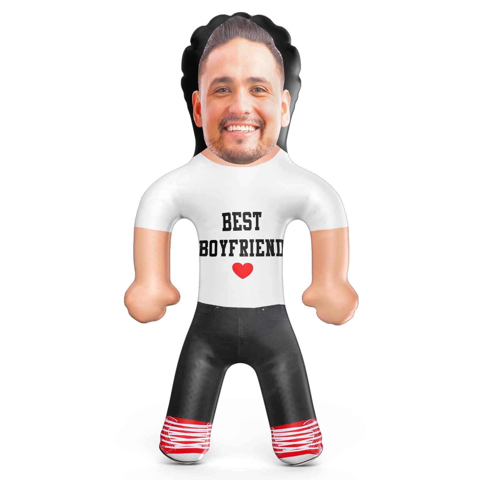 Air Bod Personalised Blow Up Doll | Inflatable Doll For Your Loved One | Upload Your Photo | Unique Blow-Up Doll | Inflatable Love Doll | Funny Valentines Gift (Best Boyfriend)