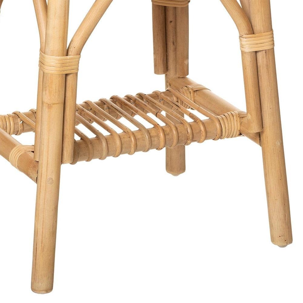 Table De Chevet Rotin Atmosphera - Design Naturel Et Pratique