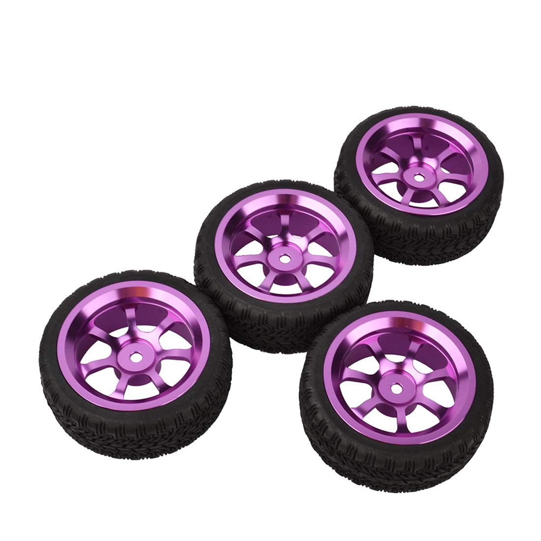4 pièces 1/10 RC voiture de course à dérive sur route 52mm