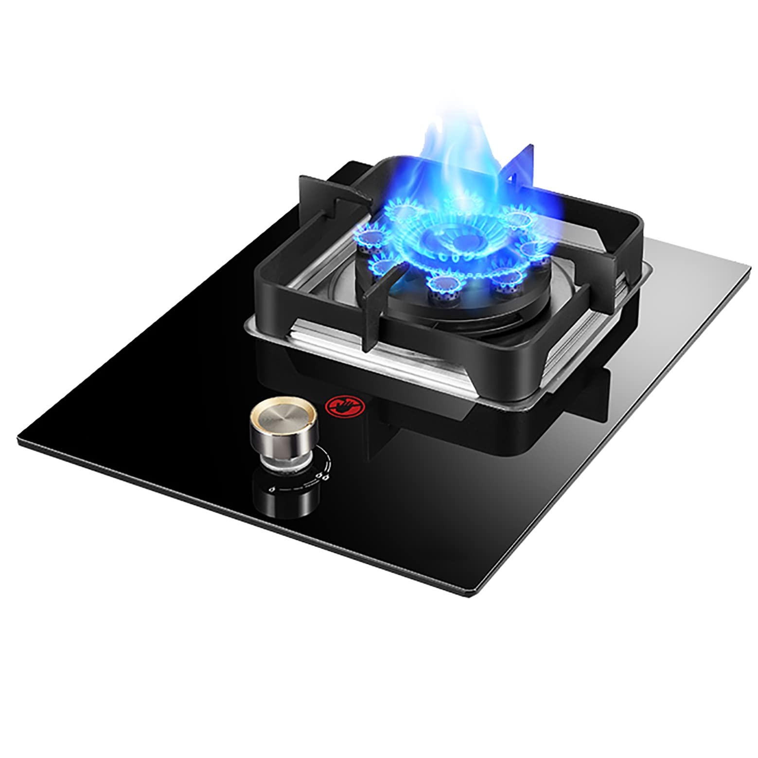 gas hob 5.2KW Nine Cavity Fierce Fire Burner 33CM Black Glass Built-in Gas  Stove,With Anti-scalding Reminder u0026 Square Cast Iron Non-slip Pot  Holder,For Warming, Cooking, Boiling, Frying, Simmering [ : Amazon.co.uk:  Large