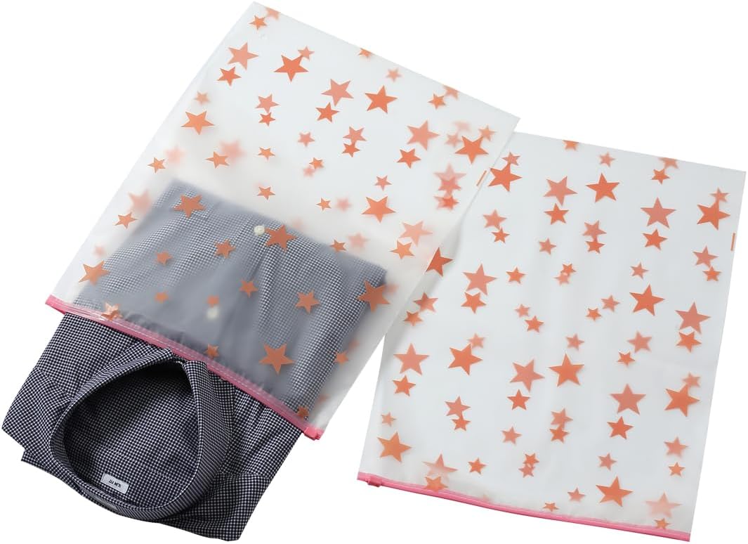 Apparel Zip Bags,Clothes Packaging Bags for Shipping,50 Pcs