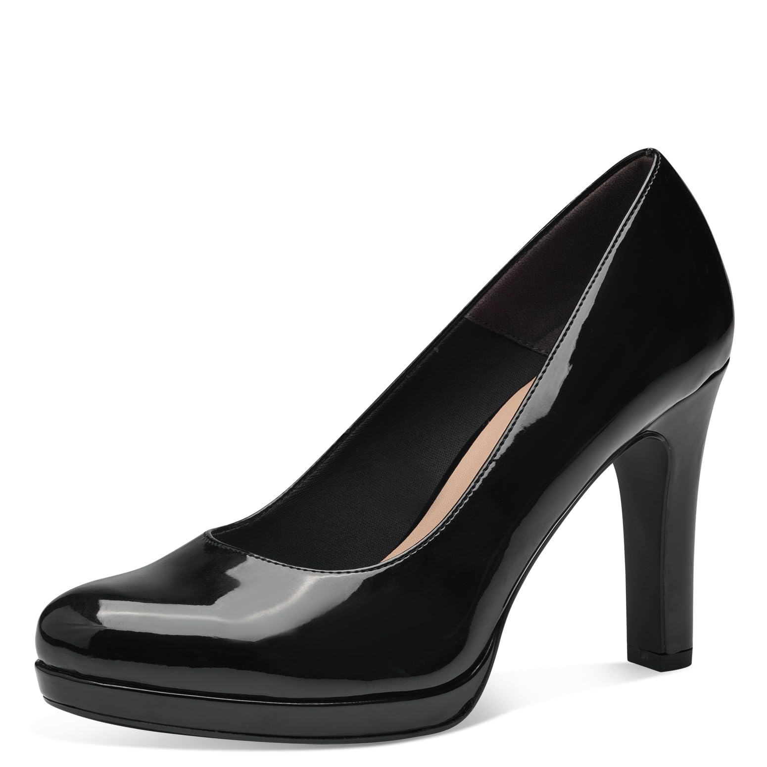 Tamaris Escarpins femme à talon bloc noir 38 EU