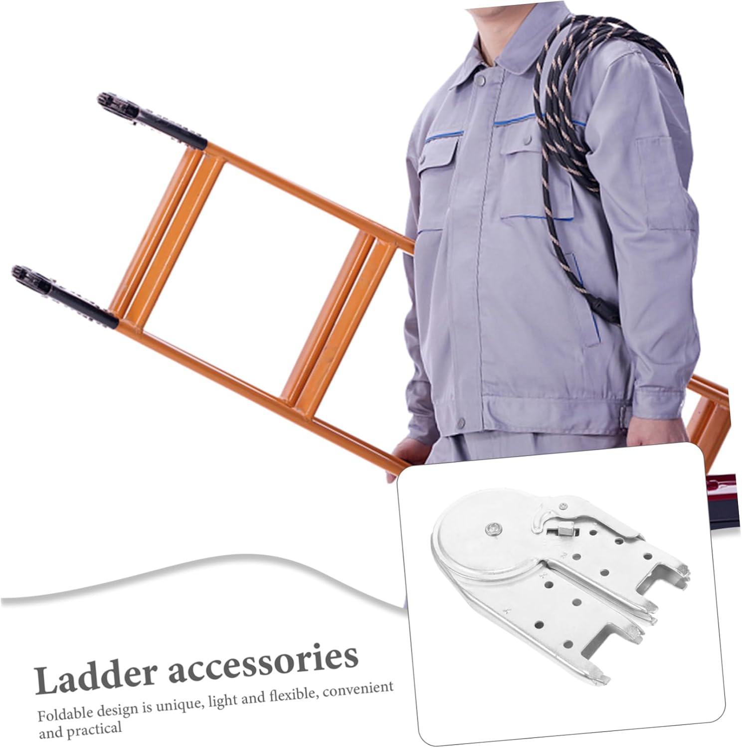 Folding Ladder Hinge Step Ladder Hinge Ladder Hasp Hinge Kit Stainless Steel