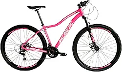 Bicicleta Bike Aro 29 MTB Alumínio KSX E KSW 21V Marchas Index Cabeamento Interno Feminina
