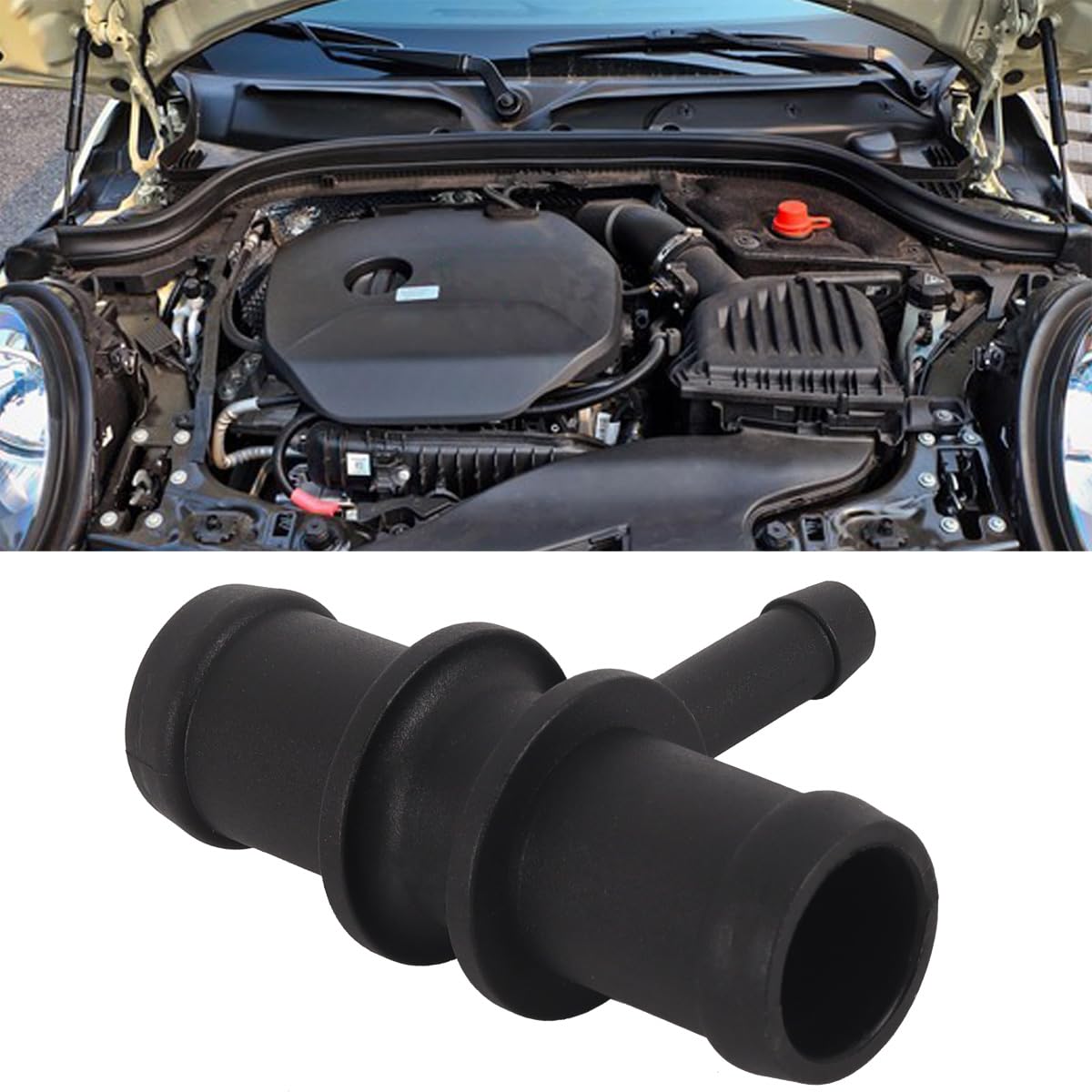 Connettore a T per tubo flessibile liquido raffreddamento motore auto Mini R52