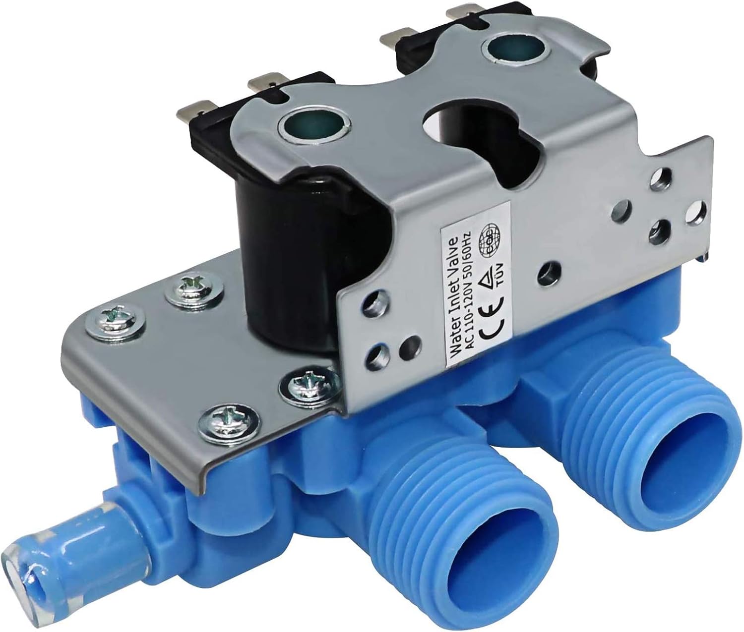 205613 WP358276 Washer Water Inlet Valve UPGRADE Fit for Maytag Kenmore Washer Replace AP4023852 PS1583805 EAP1583805 205614 205613VP For A6, A41, A50, LA, LAT, ES, GA series models by Beaquicy