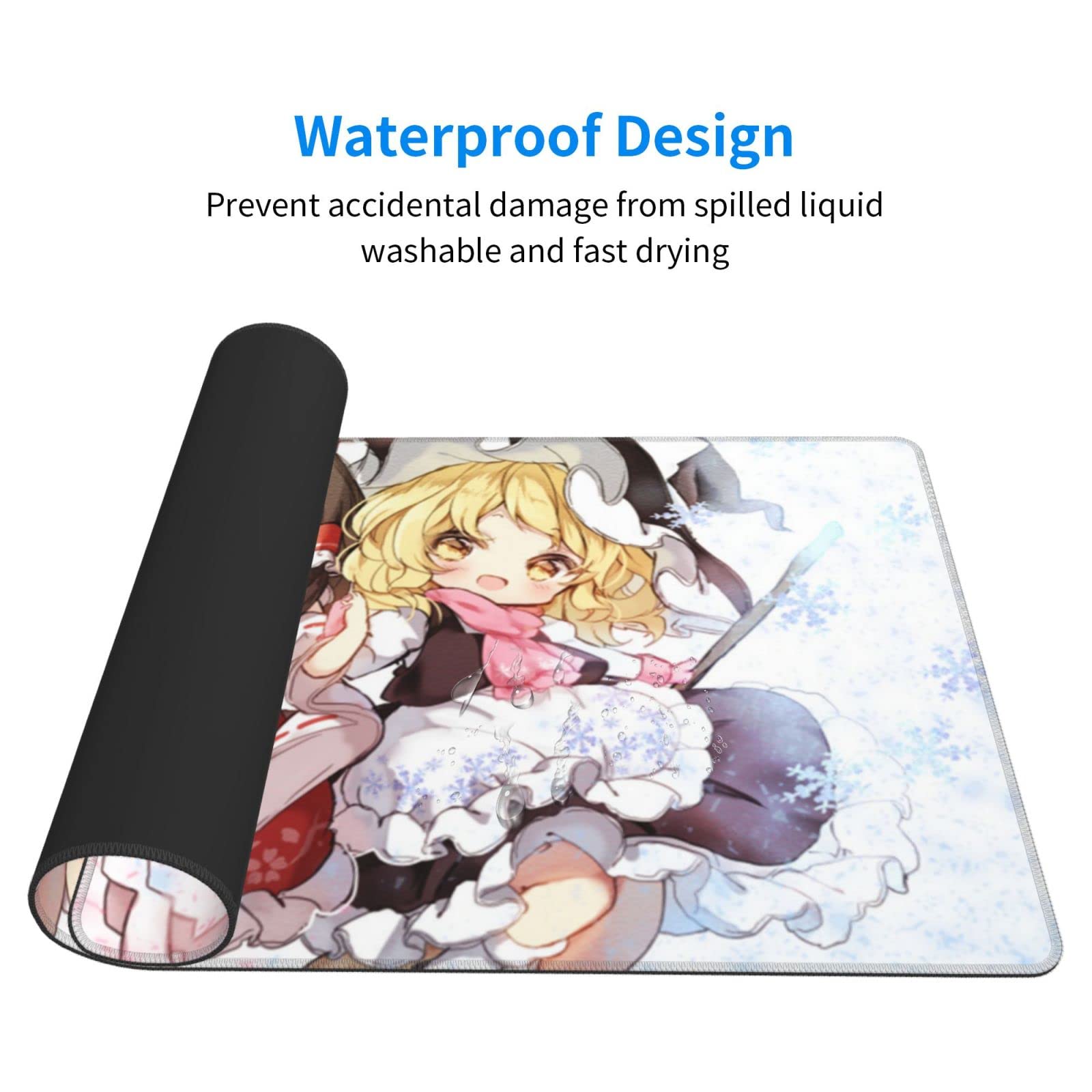 Amazon.co.jp：デスクマット 東方シリーズ 博麗霊夢 霧雨魔理沙 大型