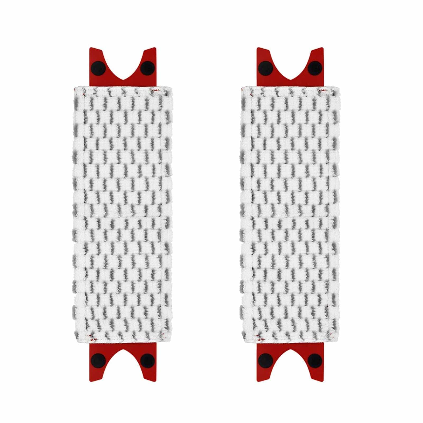 Kthzi Grey 2 Pcs Mop Head Replacement,Washable Microfibre Mop Head Compatible With Flat Mops&Spray Mops For Cleaning Floor
