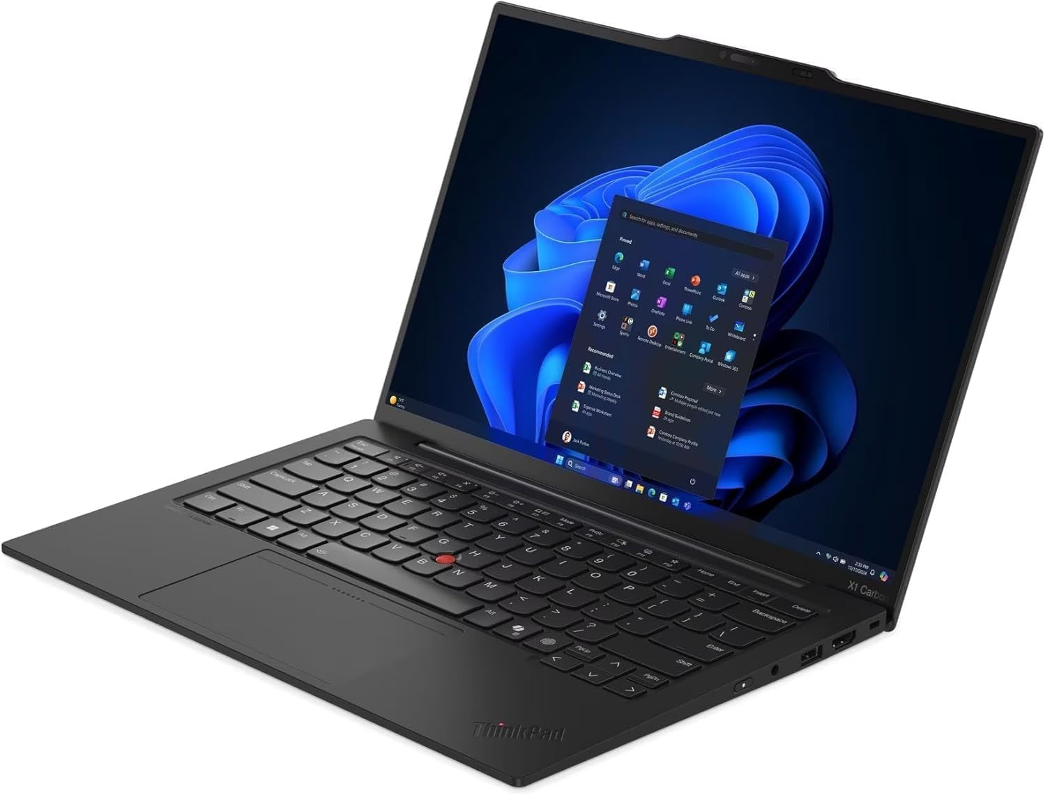 Lenovo ThinkPad X1 Carbon Gen 13 Aura Edition AI PC Laptop (14" FHD+ Touchscreen, Intel Core Ultra 7 265U, 32GB 8400MT/s, 2TB SSD, (>i7-1355U)), Thunderbolt 4, Backlit, IR Webcam, Win 11 Pro