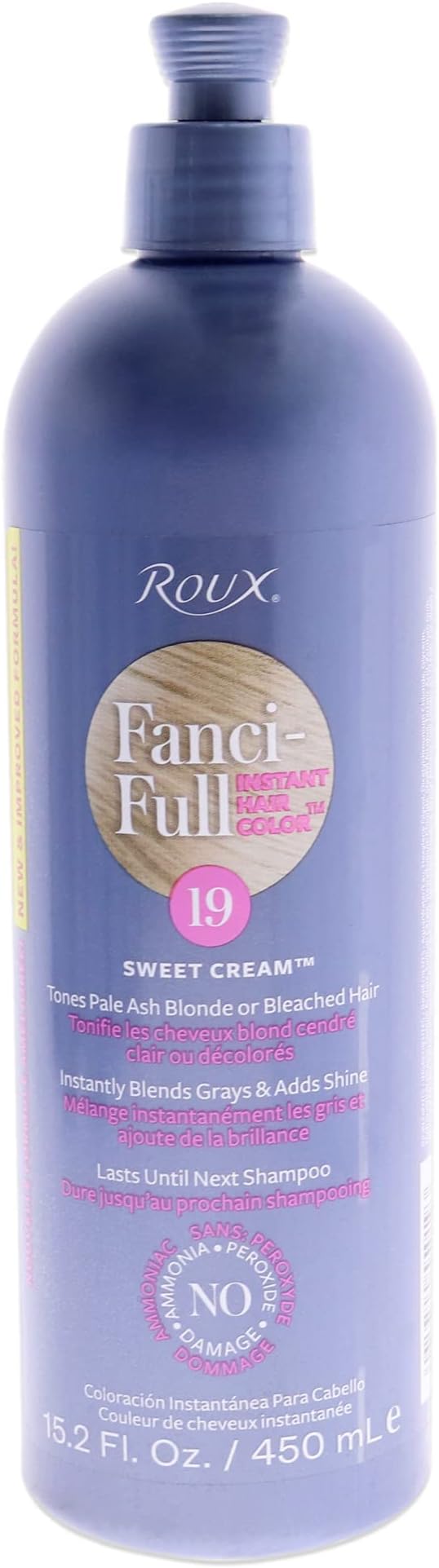 Roux Fanci-Full Rinse 19 Sweet Cream 15.2 Ounce - Pack Quantity: 1