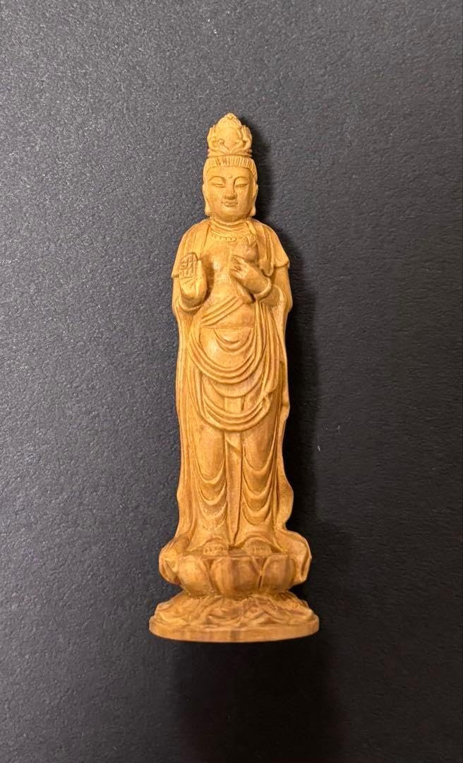 高級香木白檀 聖観音菩薩御守 【公式通販】