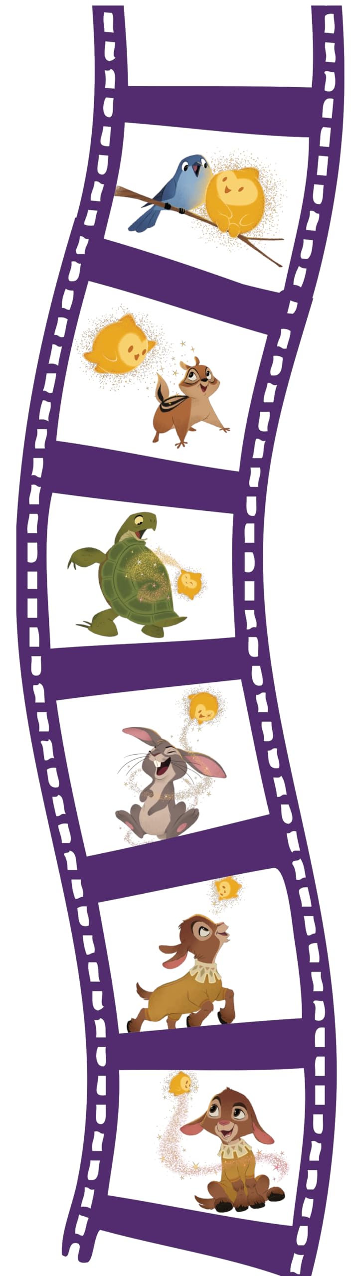 Lexibook Disney Wish Torch and Projector with 3 Discs, 24 Images, Create Your Own Stories, LTC050WI, Purple, Medium - Image 4