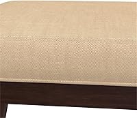 Vista 7 de Hillsdale Morgan - Taburete tapizado sin espalda para sala de maquillaje o baño, color espresso