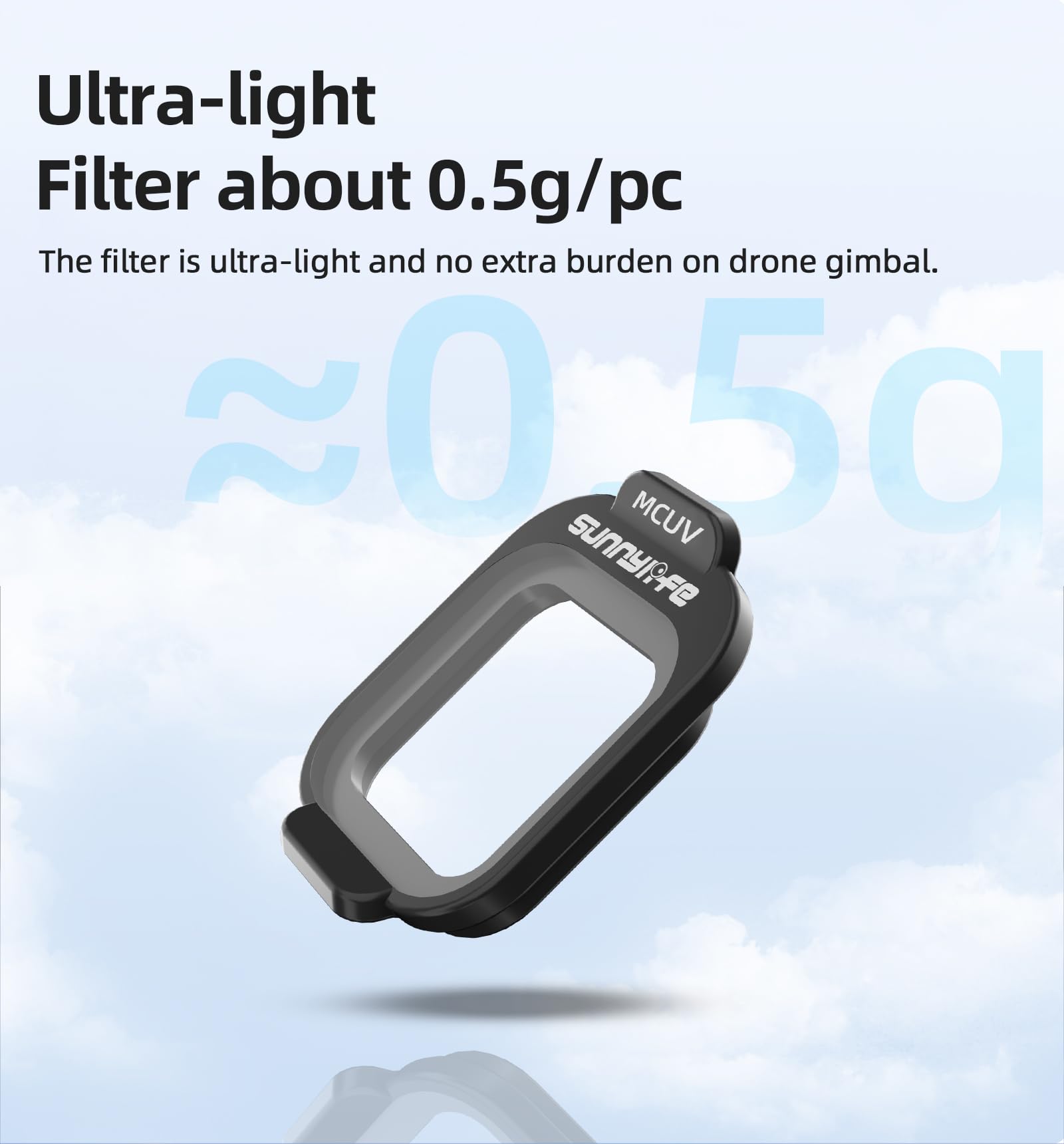 Filtr do DJI FLIP, ND64 ND8 redukcja światła Vlog ND16 filtr MCUV obiektyw drona zestaw akcesoriów (zestaw 6-częściowy)
