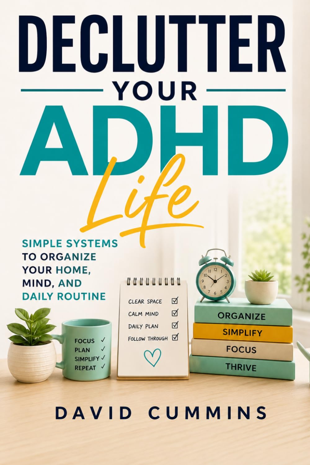 Declutter Your ADHD Life: Simple Systems to Organize Your Home, Mind, and Daily Routine (ADHD Life guide)