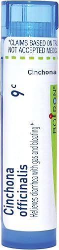 Boiron Cinchona Officinalis 9C Medicina homeopática para la diarrea con gas e hinchazón - 80 pellets