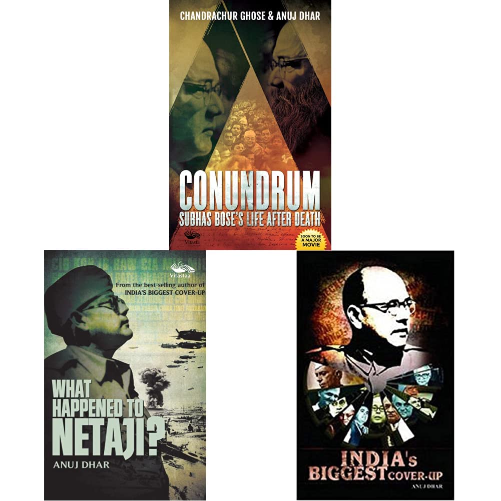 Buy Conundrum + What Happened To Netaji + India'S Biggest CoverUp (Set Buy Conundrum + What Happened To Netaji + India'S Biggest CoverUp (Set