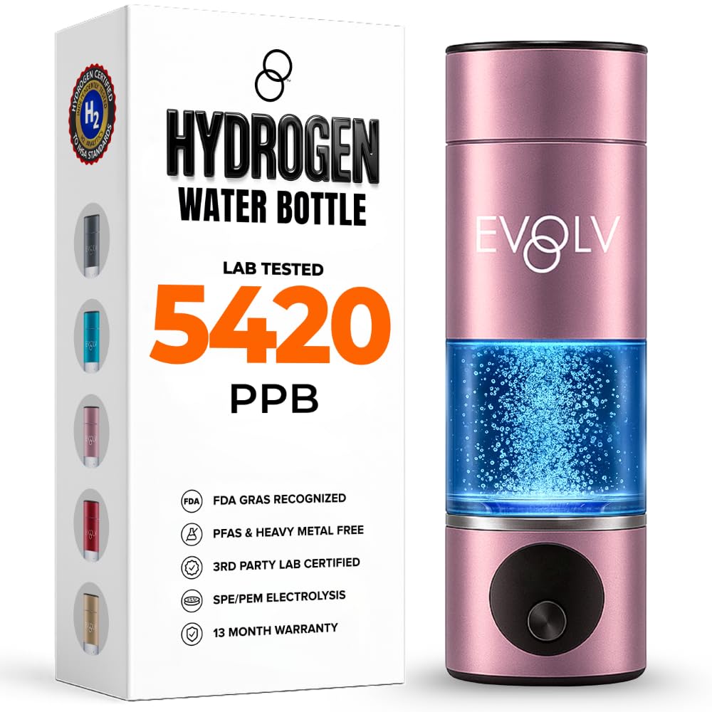 Amazon.com: EVOLV Hydrogen Water Bottle Generator – SPE & PEM