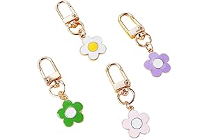 Cute Flower Keychain Charms for Women's Personal Accessories