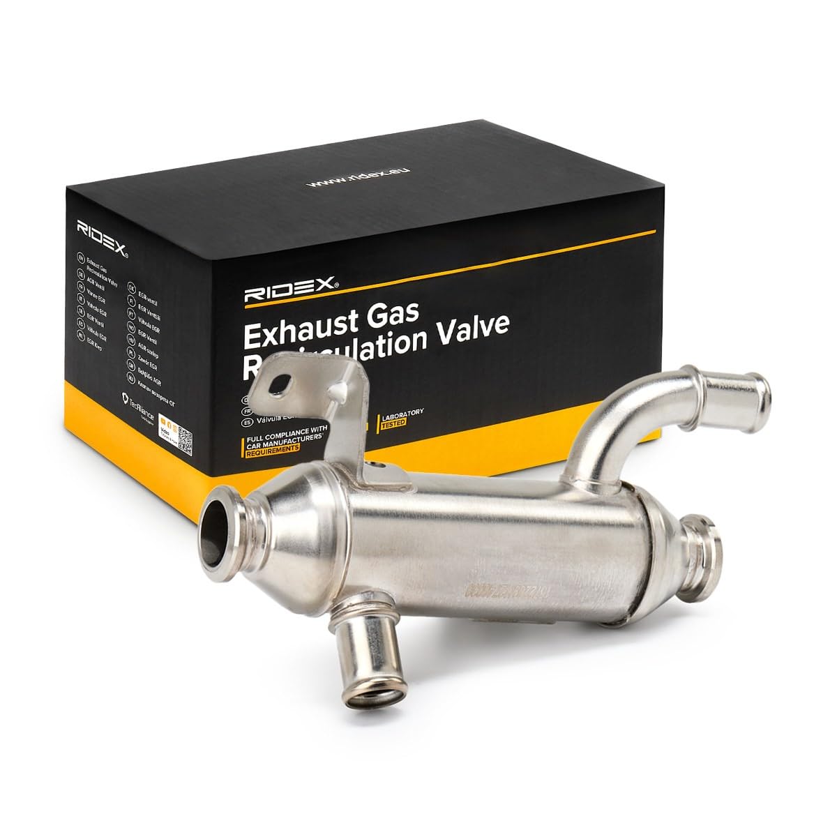 RIDEX 1145E0124 Valvola EGR senza guarnizioni senza valvola EGR (ricircolo gas scarico) Compatibilità con FIAT Scudo Van 220