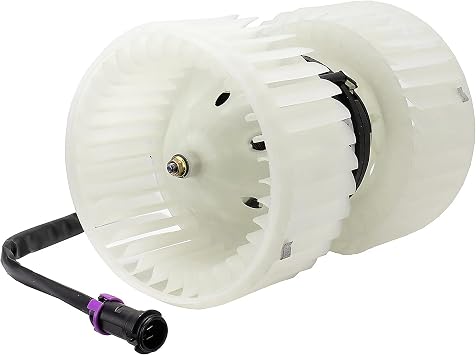 HVAC Blower Motor | Double Shaft Variable Speed 12V Metal Cage Wheel Included | Cabin Air Component - Compatible with 1997-2003 Audi A8