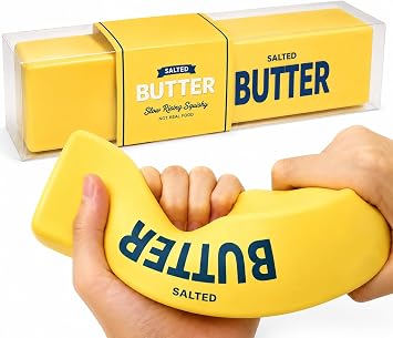 10 Jumbo Butter Squishy Stick, 14 Oz Giant Slow Rising Squishy, Large Butter Squeeze Stress Relief for Adults, Big Soft Fidget for Office Desk and Home Jumbo