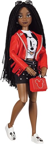 Miniatura 3 de Disney ILY 4EVER Fashion Dolls Disney 100 - Mickey Mouse de 11.5 pulgadas de alto con 13 puntos de articulación, dos trajes completos para mezclar y