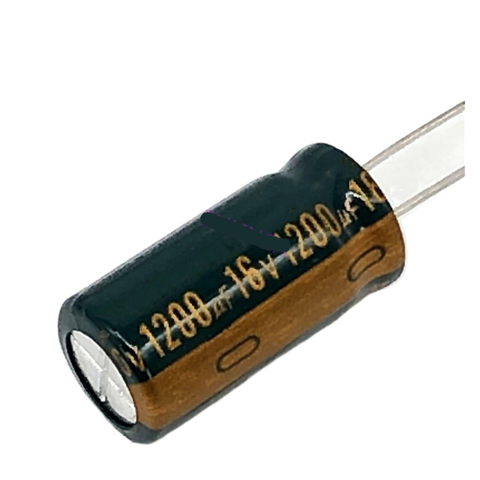 ICXLPMC 10pcs/lot T25 1200uf16V Low ESR/Impedance high frequency aluminum electrolytic capacitor size 10 * 20 16V 1200uf 20%