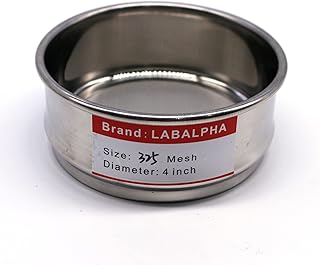 LABALPHA 400 Mesh Lab Sieves  Test Sieve #400 Mesh  4 #039  Diameter  304 Stainl - Compare price