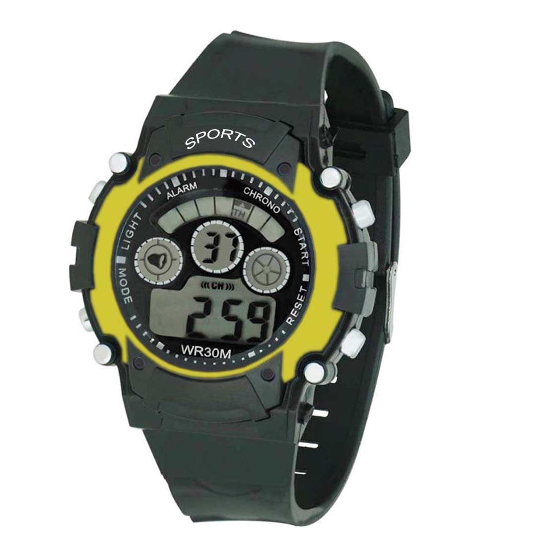 Emartos Digital 7 Light Yellow Dial Watch for Boy & Girls (B08R3NH2T4) Amazon Price History, Amazon Price Tracker