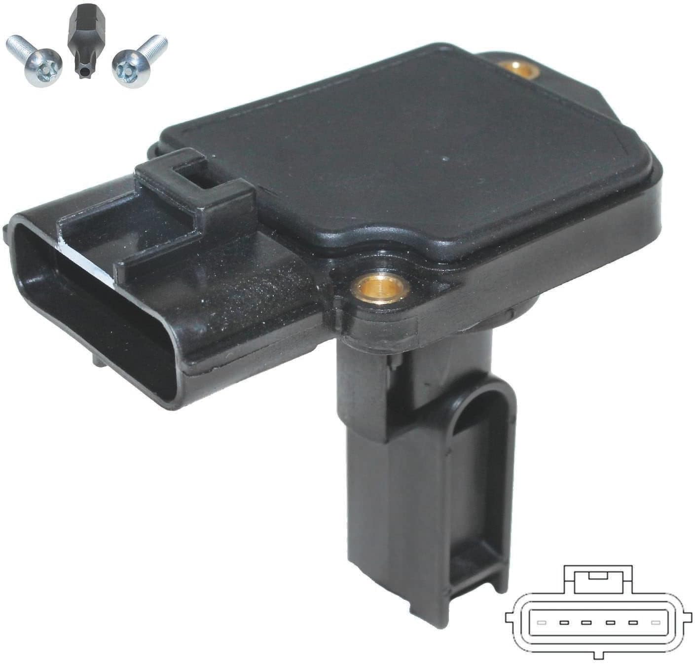 Walker Products brand 245-2198 Mass Air Flow Sensor
