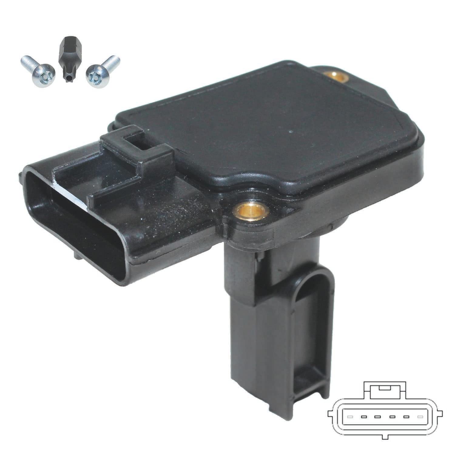 Walker Products brand 245-2198 Mass Air Flow Sensor