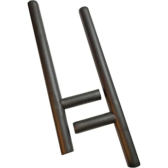 Tonfa Foam Pair - 50 cm Long Black - Practice Tonfa with Foam Padding