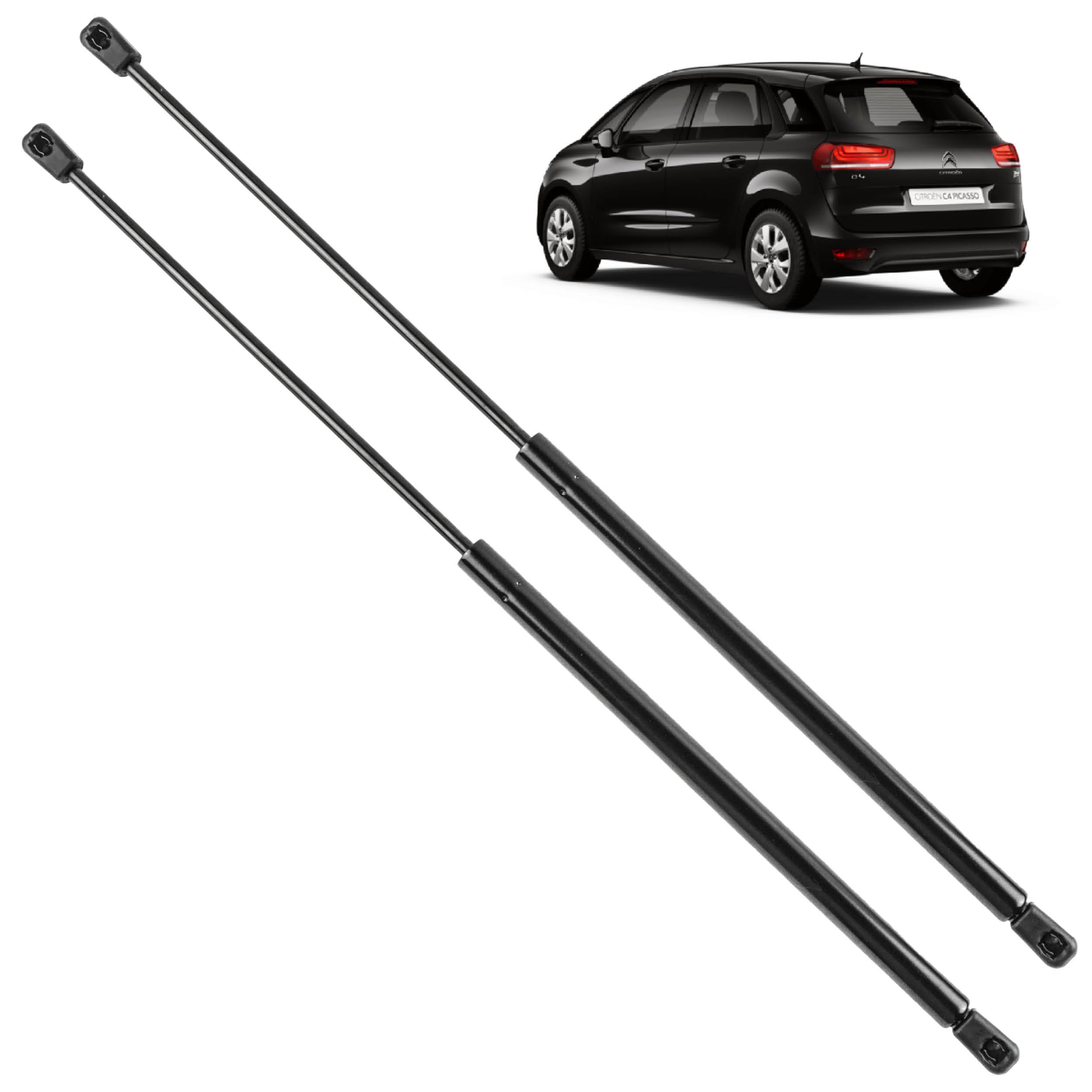 2 verins de coffre compatibles pour C4 Picasso 2 (2013-2020) Vérins de hayon | 9806879080, 9818551880