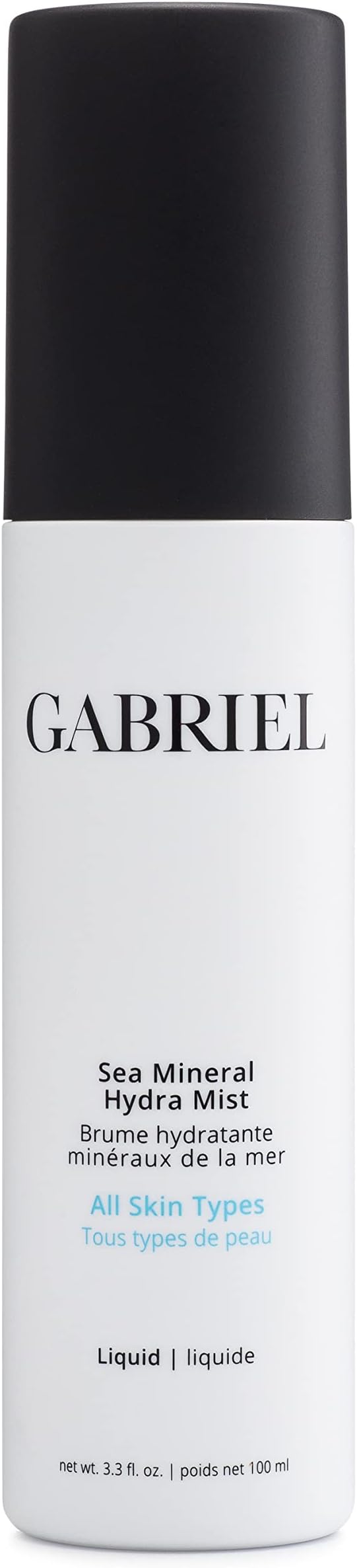 Gabriel Sea Mineral Hydra Mist, Natural, Paraben Free, Vegan, Cruelty-Free, N...