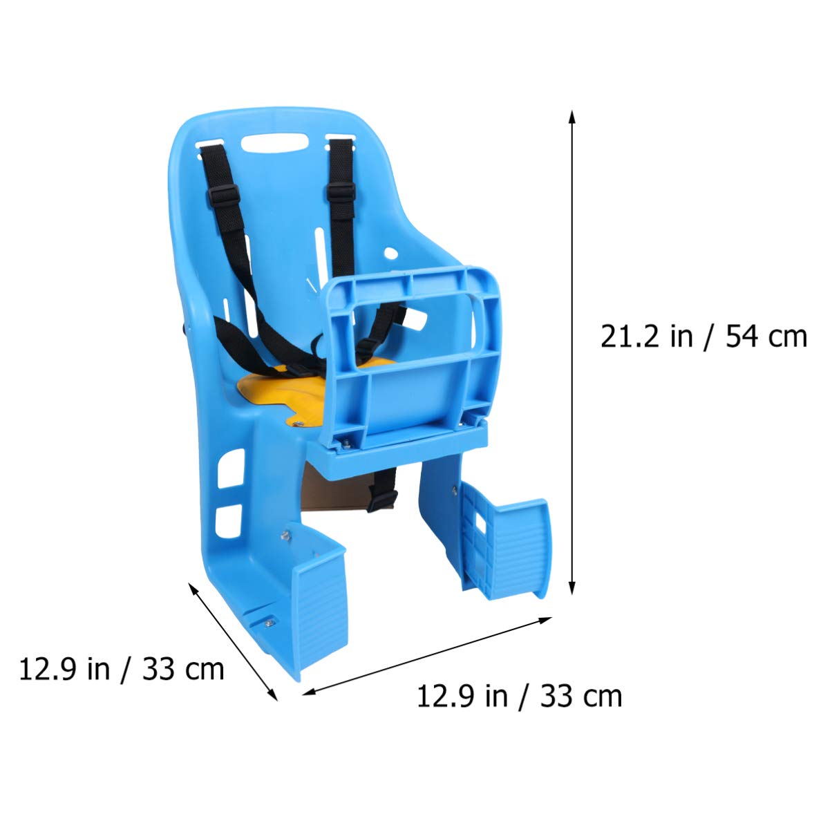 BESPORTBLE 1pc Safety Seat Quick Release Seat Children Bike Seat Back Seat Chair Large Baby