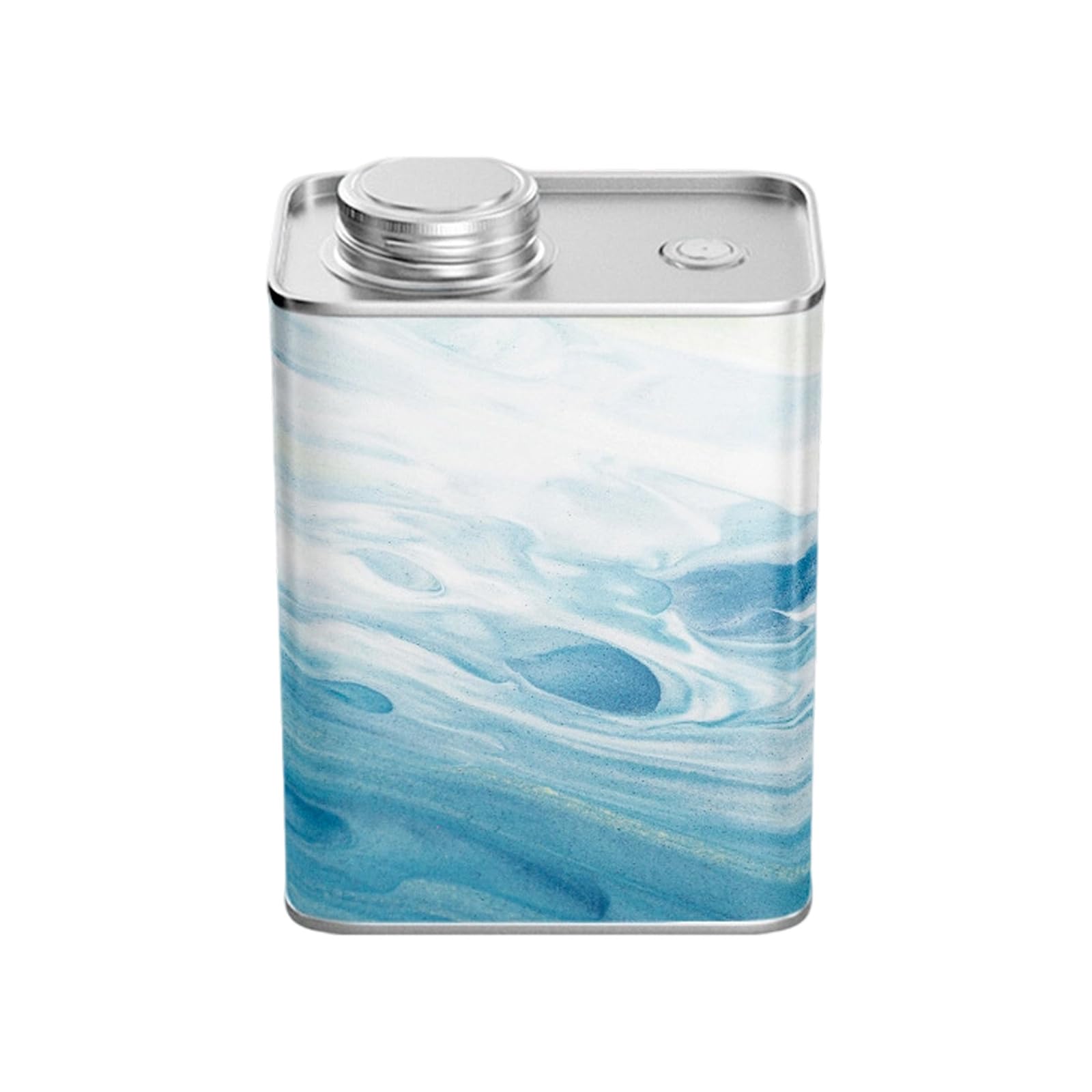 Shurhome 200g Capacity Coffee Storage Container Thickened Tinplate Duals Seal Technology Canister for Candy Coffee Jar
