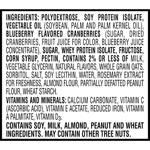 Kellogg's Special K Protein Bars, Meal Replacement, Protein Snacks, Blueberry, 9.5Oz Box (6 Bars) #TOP7