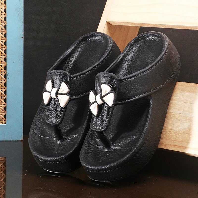Image of Richmen Women Summer Flip Flop Slippers Casual Pillow EVA Anti-Slip Sole Slide Slipper Indoor Bedroom Sandals for Women's & Girls