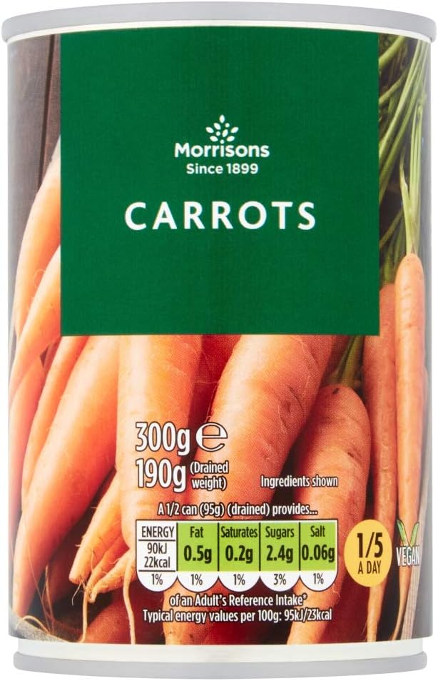 Morrisons Carrots 300g