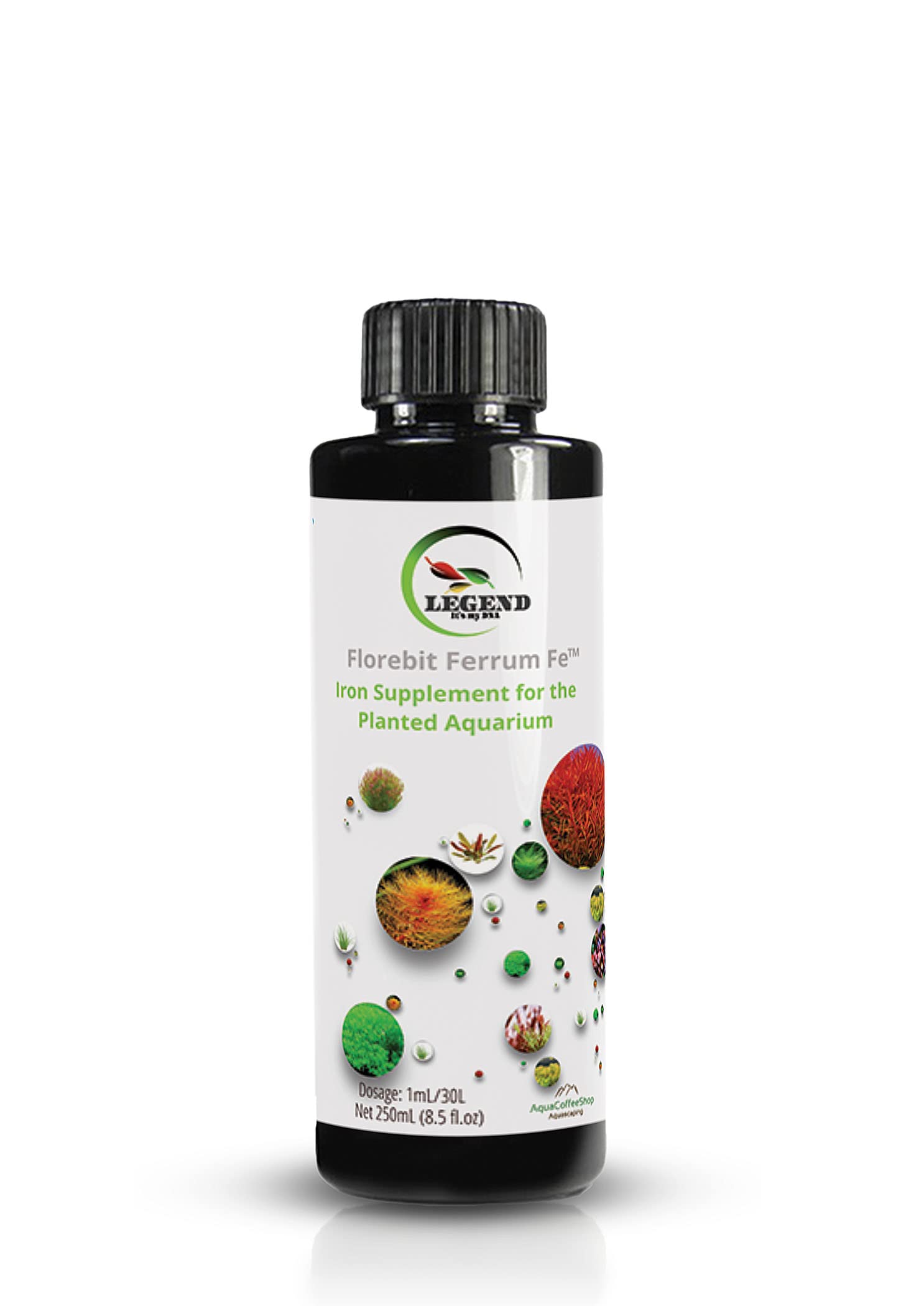 Legend Florebit Ferrum Fe™ 100 ml 250 ml 500 ml 1000 ml Eisen Aquariumpflanzendünger Rote Pflanzen (5000 ml)