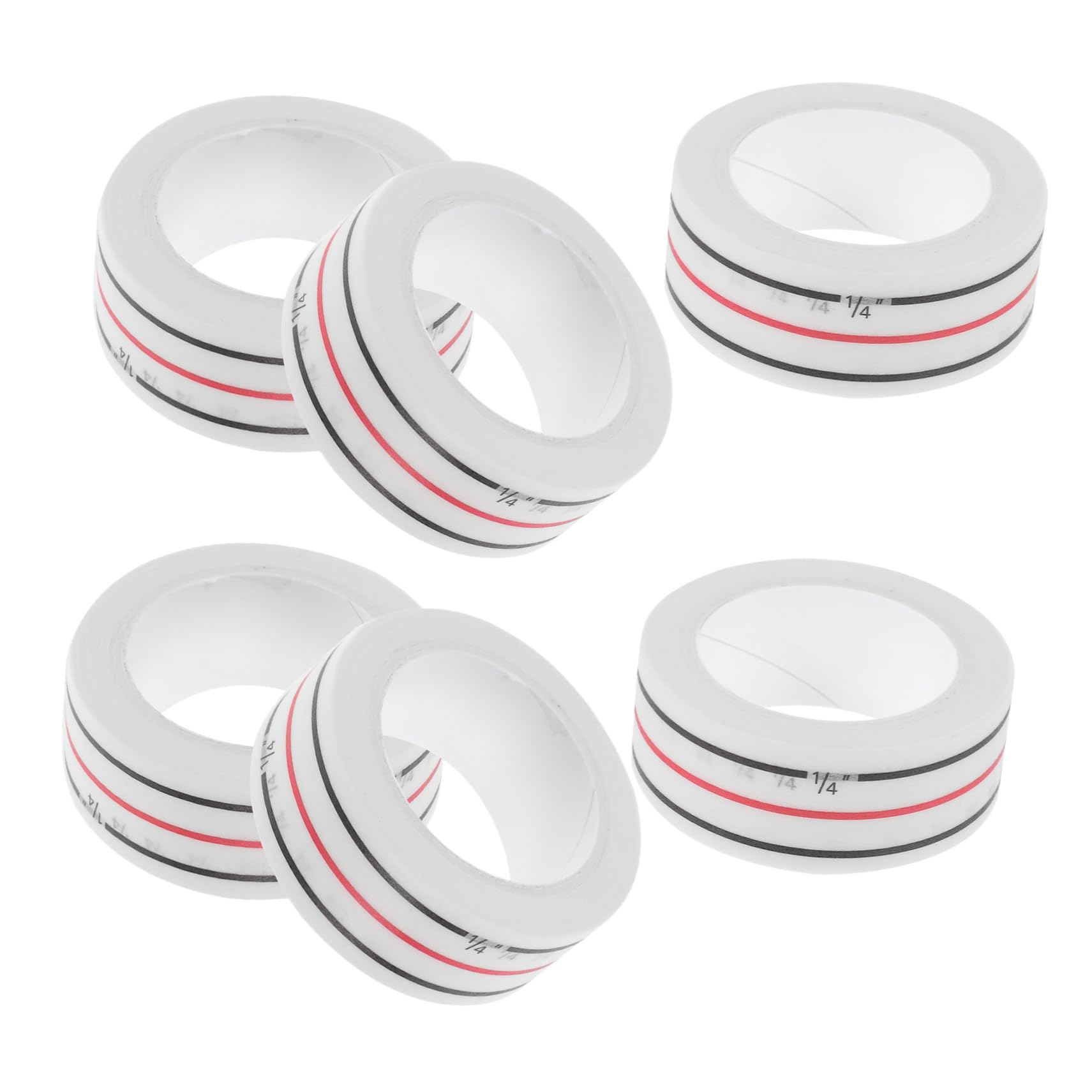 Anneome 6 Cintas De Papel para Manualidades Cintas De Costura Diagonal Pegatinas para Álbumes De Recortes