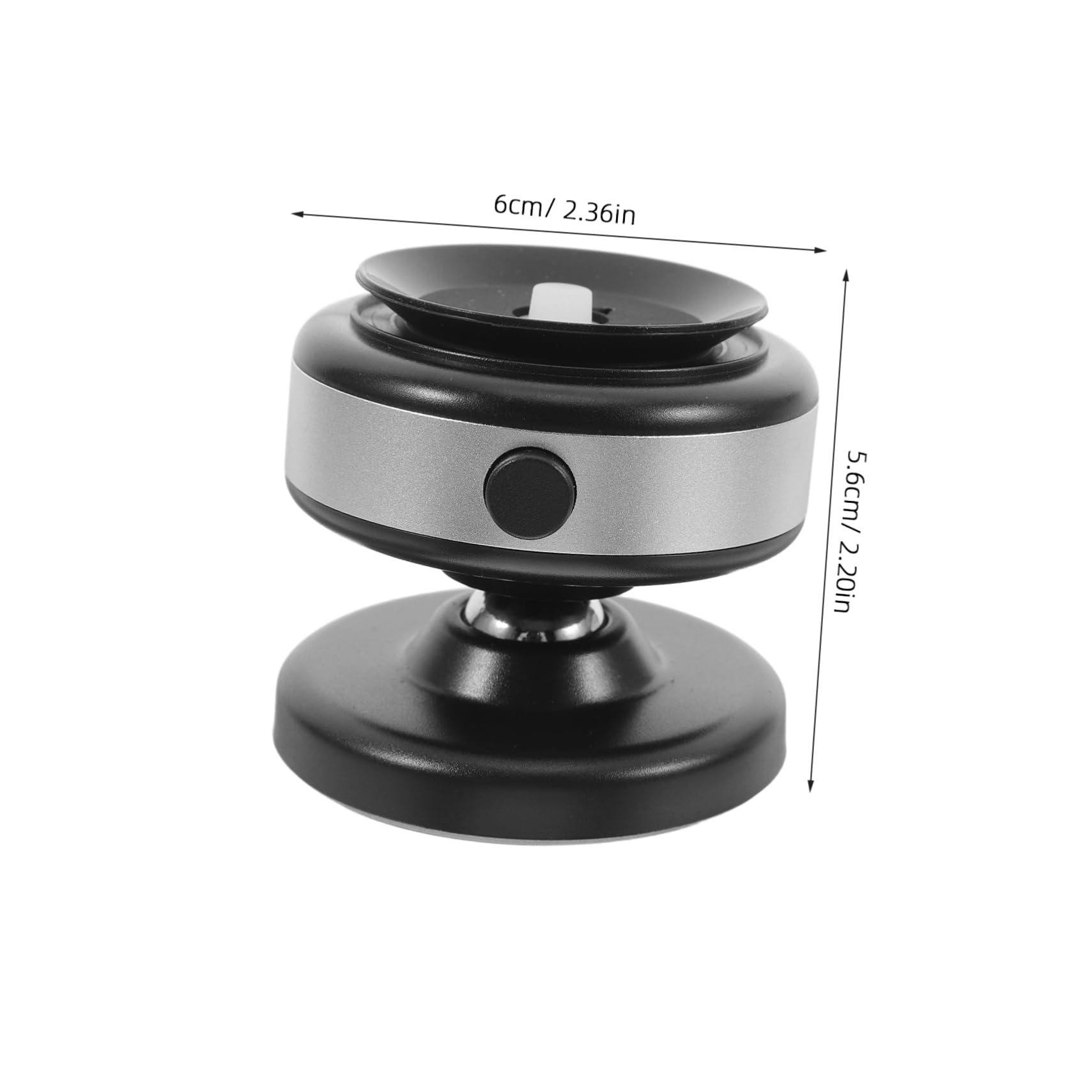 Soporte Teléfono Magnético para Coche Ventosa y Multiángulo Accesorio para Smartphones Succión y Diseño