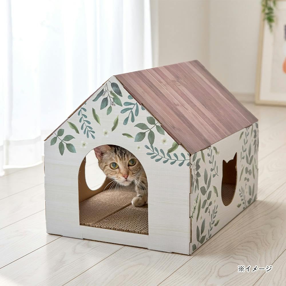 Amazon | カインズ(CAINZ) 爪とぎハウスキット ハウスリーフ