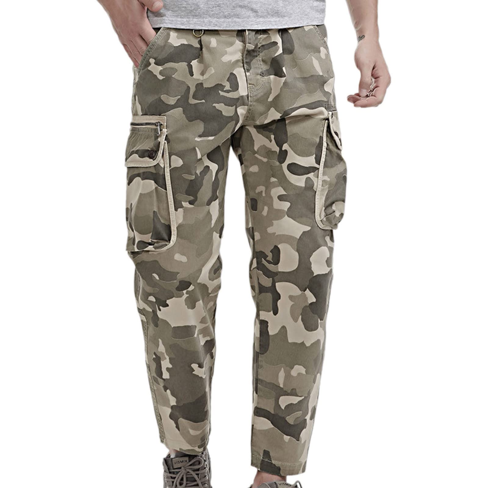 Pantaloni chino da uomo, casual, vestibilità rilassata, pantaloni cargo da jogging, pantaloni cargo da uomo, pantaloni basic lavati, pantaloni da jogging, pantaloni per il tempo libero, con tasche