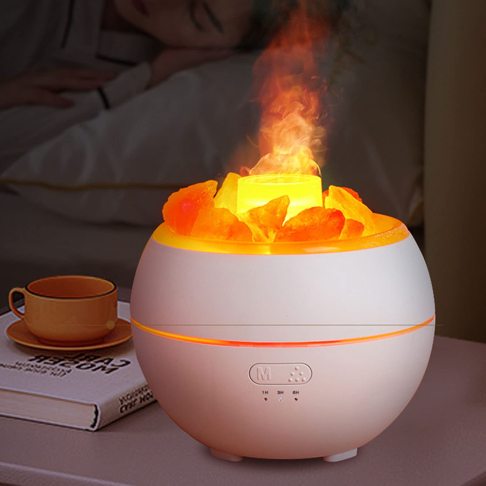 炎アロマディフューザー Amazon.co.jp: 炎アロマディフューザー、ホームミニ