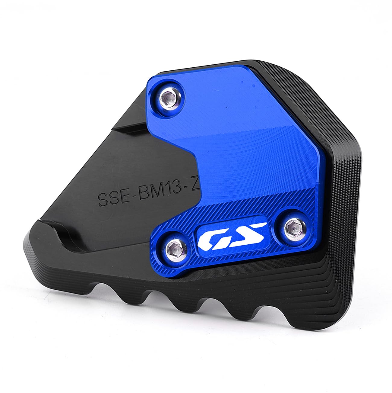 Per R1300GS ADVENTURE R 1300 gsa R1300 GS ADV 2024 2025 2026 1300gs GS1300 Accessori Moto Supporto Ingrandimento Piastra R1300 gs 1300gsa Cavalletto Laterale Pad di Estensione (Blu)