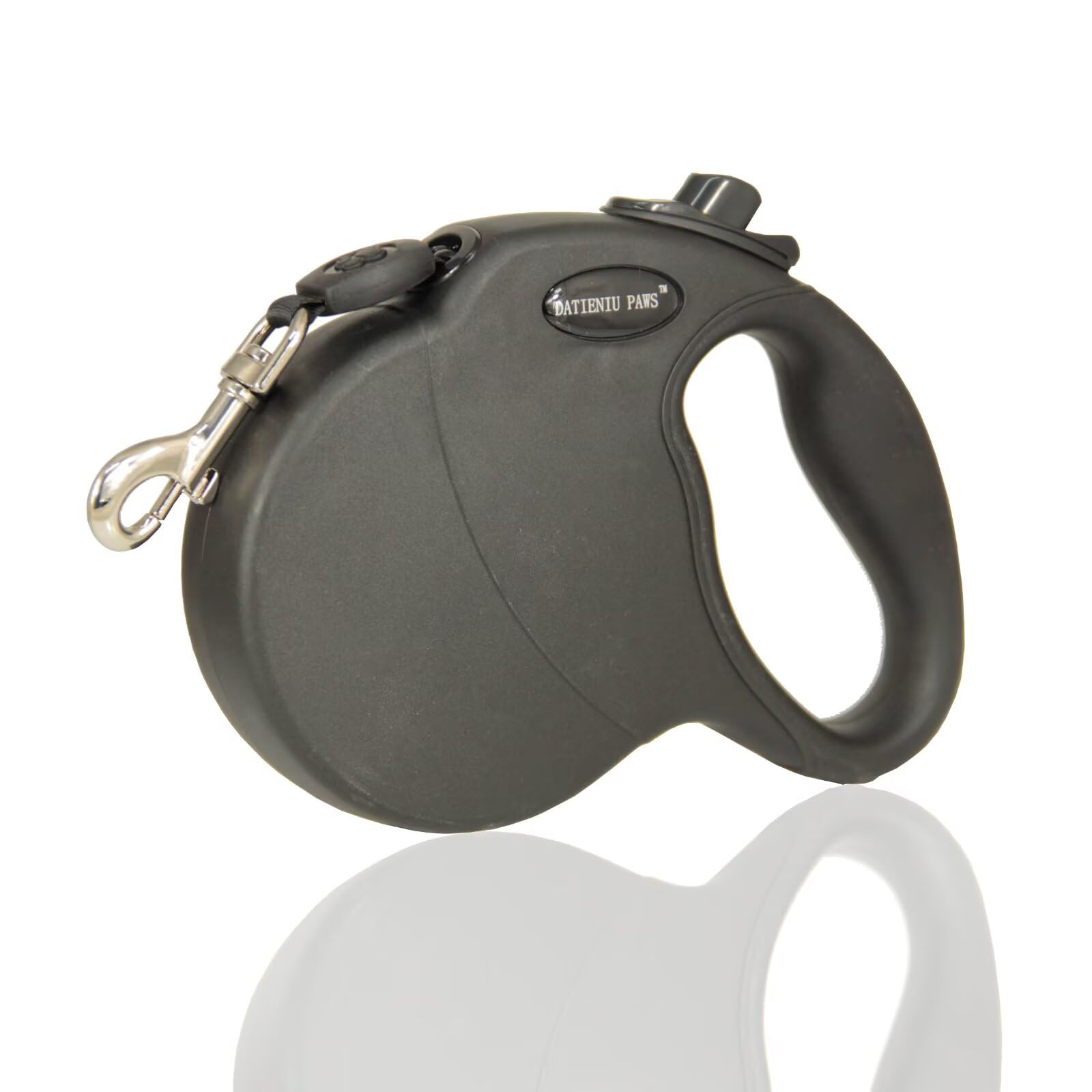 Photo 1 of Small 13 FT Retractable Dog Leash – Hands-Free Adjustable Leash for Dogs Up to 22lbs, Tangle-Free Nylon with Ergonomic Grip for Walking, Training & Outdoor Safety Black S