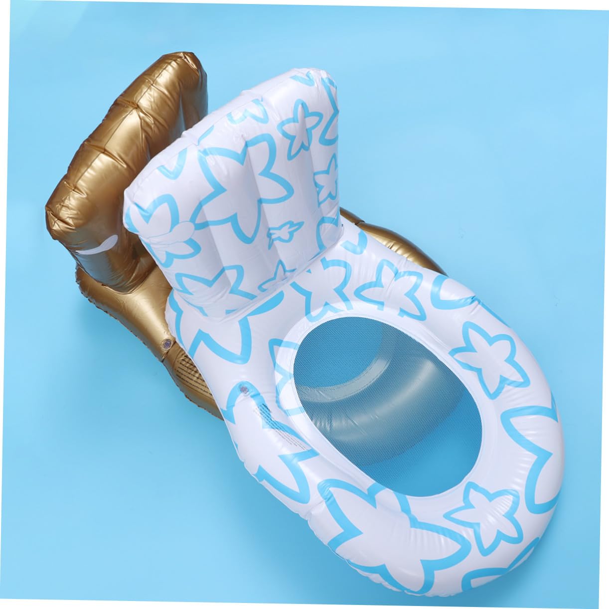 minkissy Bouée Piscine Gonflable Siège Toilettes Drôle PVC pour Adultes Anneau Flottant Dété Facile à Gonfler pour Fête et Plage