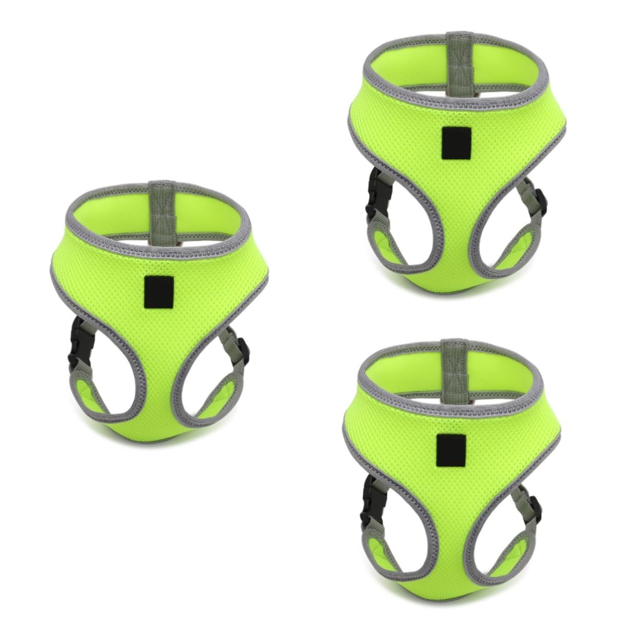 YARNOW 3 Pz pettorina per cani gilet per cuccioli cinghie della cintura di sicurezza cucciolo cinghia di sicurezza per animali domestici animale domestico Imbracatura anello della catena